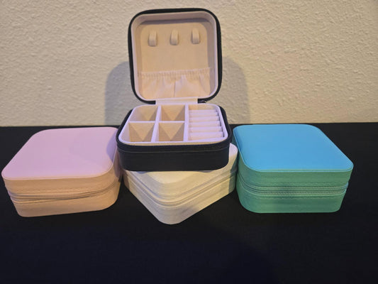 Travel Jewelry Box - Aqua
